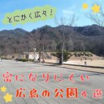 とにかく広々！密になりにくい広島の公園4選