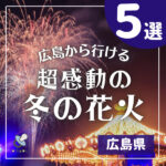 冬こそ見たい♡広島から行ける超感動の花火5選！