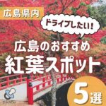 秋のドライブは紅葉の名所へ行こう！広島のおすすめスポット5選