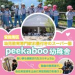 幼児教育専門家のお墨付きのスーパー園！peekaboo幼稚舎（保育園）の魅力を徹底解明します！