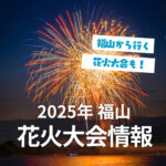 【2025年】福山の花火大会2選＆福山から行ける花火大会6選