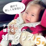 チャイルドシートを嫌がるときに大活躍の対策グッズ5選!楽しく安全にドライブを