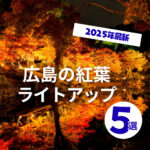 【2025年最新版】これからが見頃!広島の紅葉ライトアップ5選
