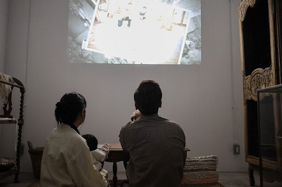 スライドショー上映風景