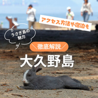 広島から大久野島へ！アクセス方法とうさぎ島の魅力を徹底解説♪