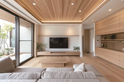 ジャパンディをイメージしたリビング