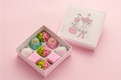 御菓子所高木の雛祭りパッケージ