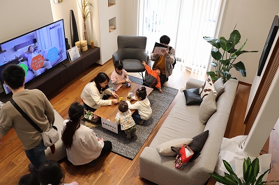 おしごと体験イベントの様子