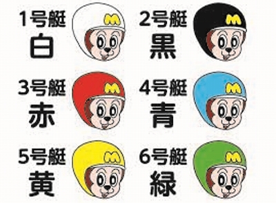 ボート色分けイメージ