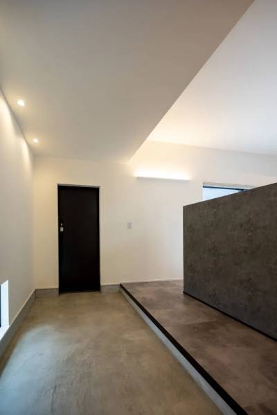 広々とした玄関の土間