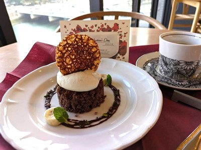 バレンタインのチョコレートスイーツ