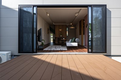 MUSIAMウッドデッキ