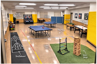 アクティビティルームの完成予想図