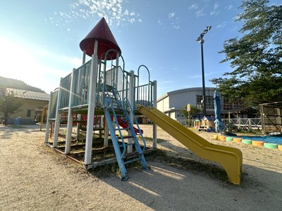加計認定こども園あさひの園庭