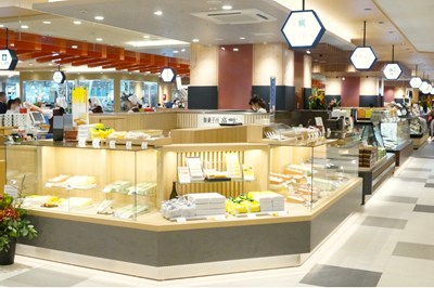 御菓子所高木の店頭
