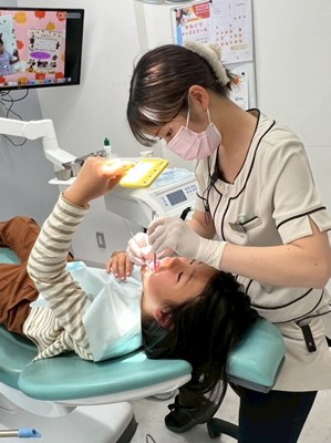 かわもと歯科・こども歯科クリニックの診療室