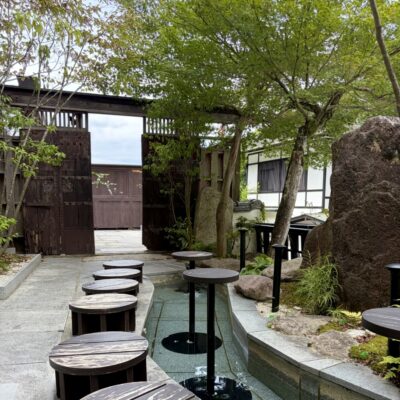 足湯カフェ「Kiku café」