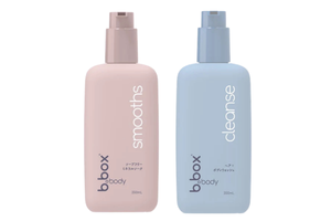 b.box body クレンズ ヘア+ボディウォッシュ、b.box body スムース ミネラルソーク＜浴用化粧料＞