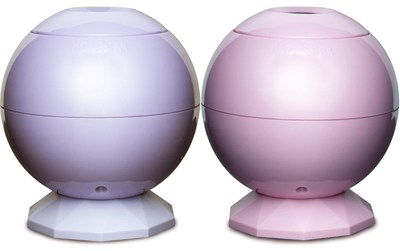 SEGA TOYSのHOMESTAR Relaxのパープル(左)ピンク(右)